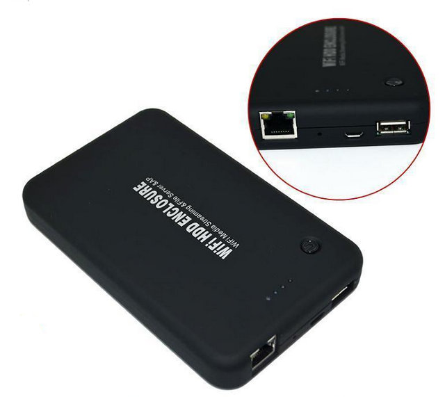 can i connect my external hard drive to my wireless network