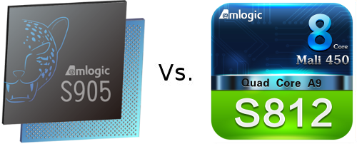 Amlogic S905 vs S812 Benchmarks Comparison
