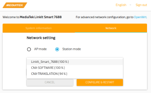 Quick Start Guide for LinkIt Smart 7688 (Duo) Board - CNX Software