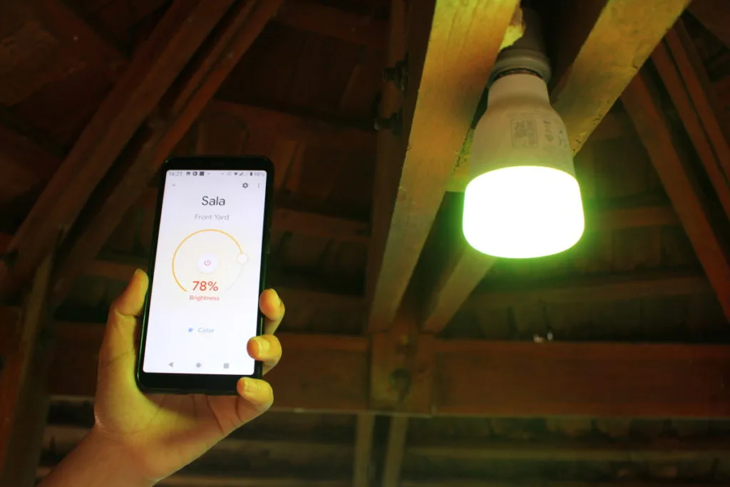 yeelight bulb google home