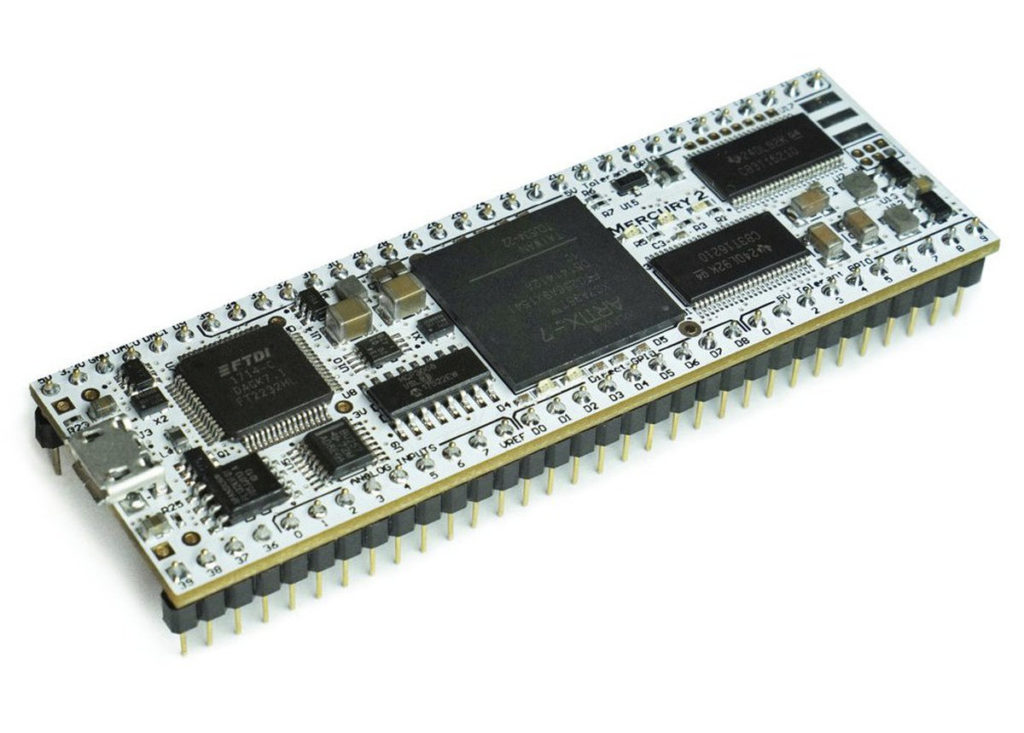 FPGA Meets Breadboard with Mercury 2 Xilinx Artix7 FPGA Development