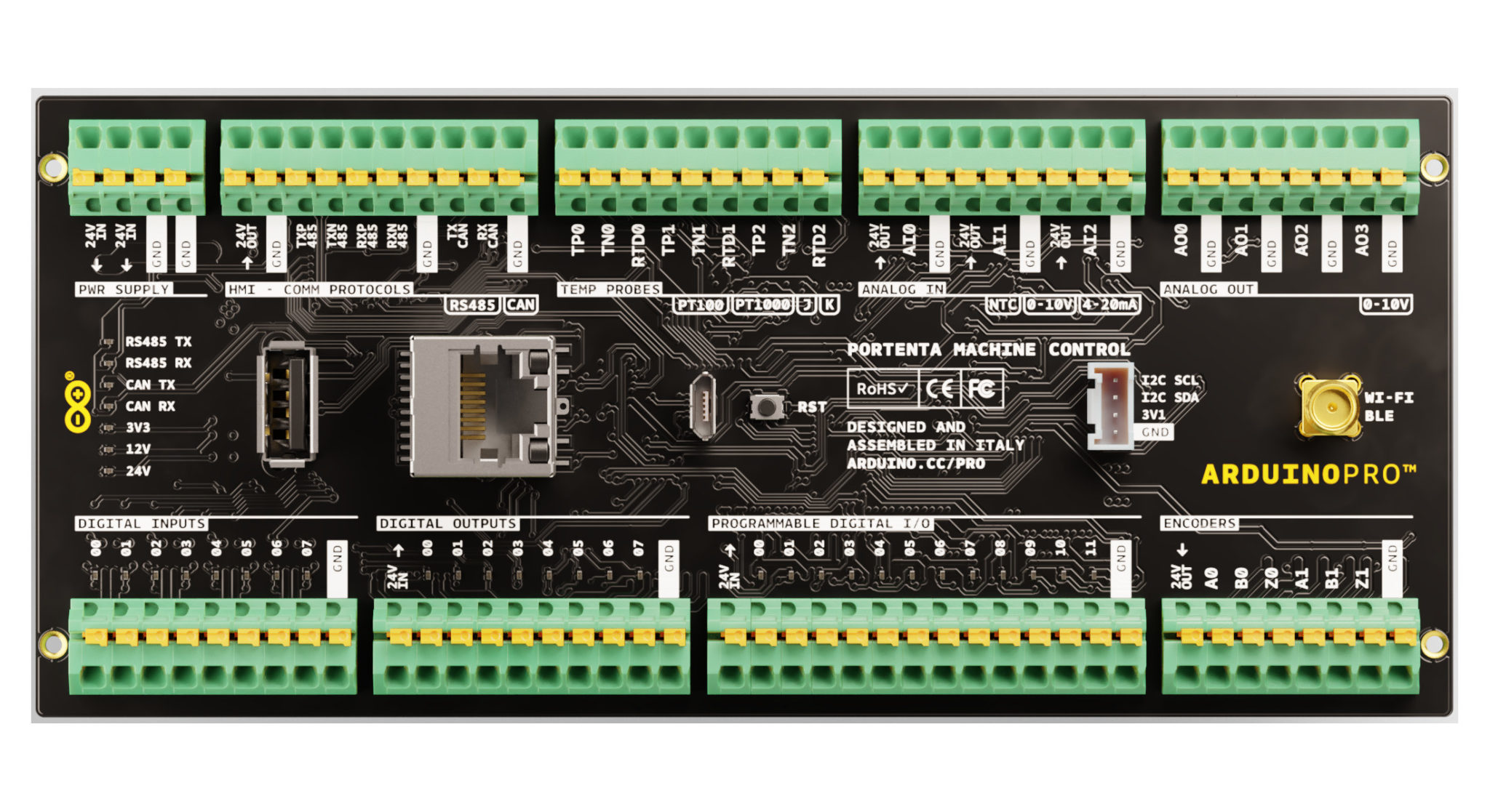 Arduino launches Portenta Machine Control industrial control unit - CNX ...