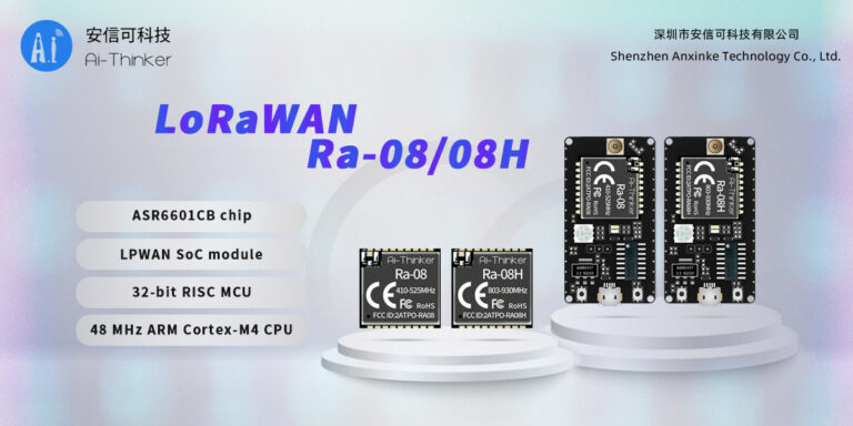 Ai-Thinker Ra-08 LoRaWAN Module Features ASR6601 Chip (Sponsored) - CNX ...