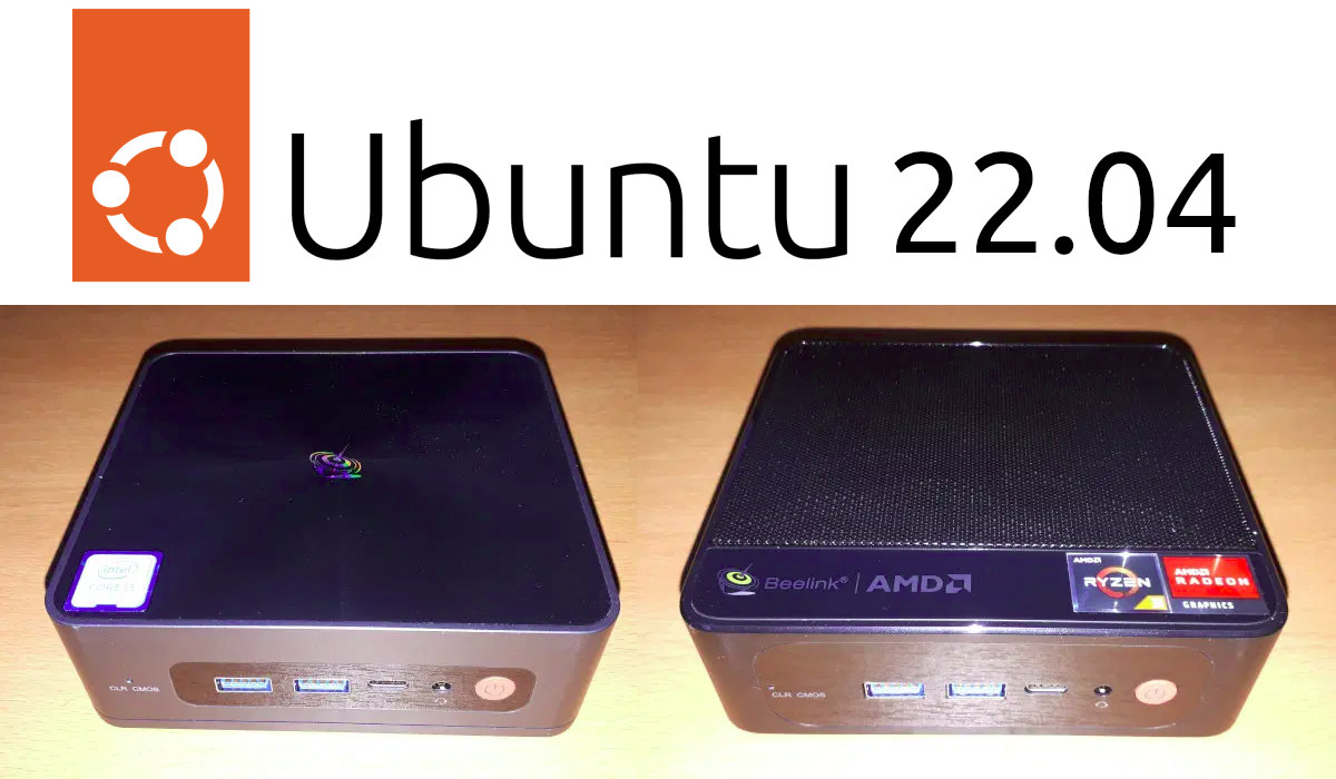 Beelink SER3 & SEi8 mini PCs review – 2: Ubuntu 22.04 - CNX