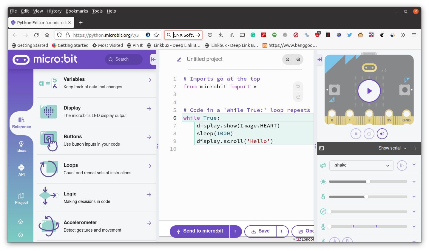 The BBC Has Released A New Web based Python Editor For The Micro bit 