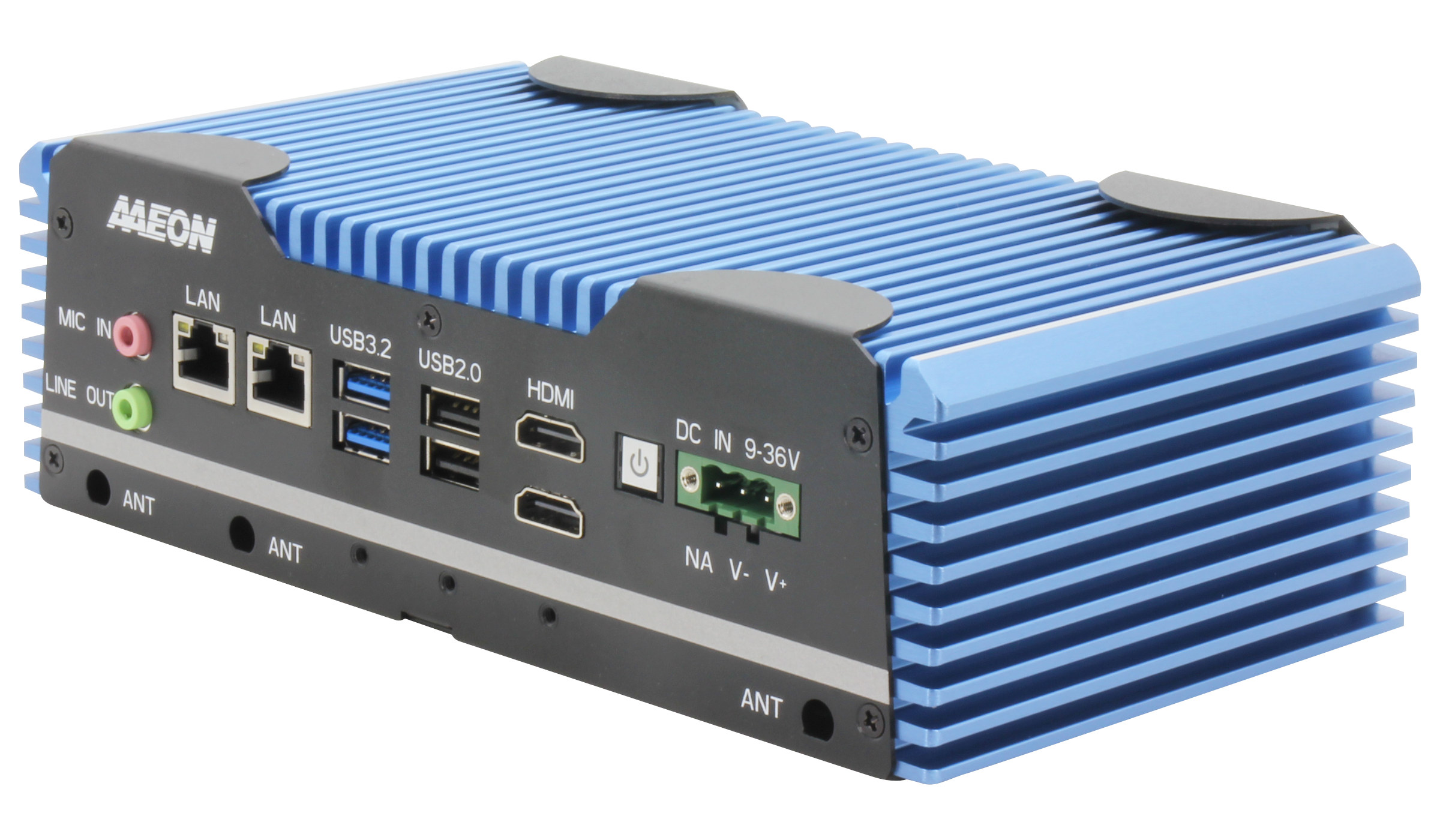 This fanless mini PC has two 2.5 GbE Ethernet ports an up to a