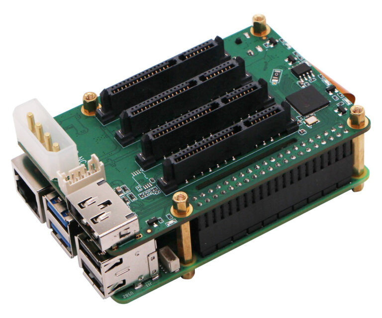 Radxa Penta SATA HAT adds up to five SATA drives to the Raspberry Pi 5 ...