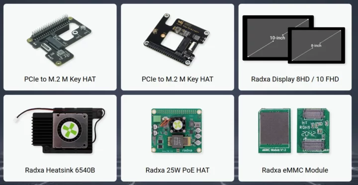 RK3582 SBC Raspberry Pi PCIe HAT
