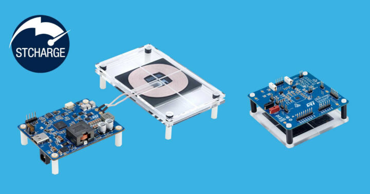 STMicro wireless charging boards