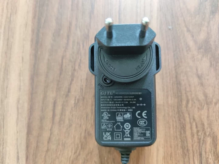 24V 1A power adapter