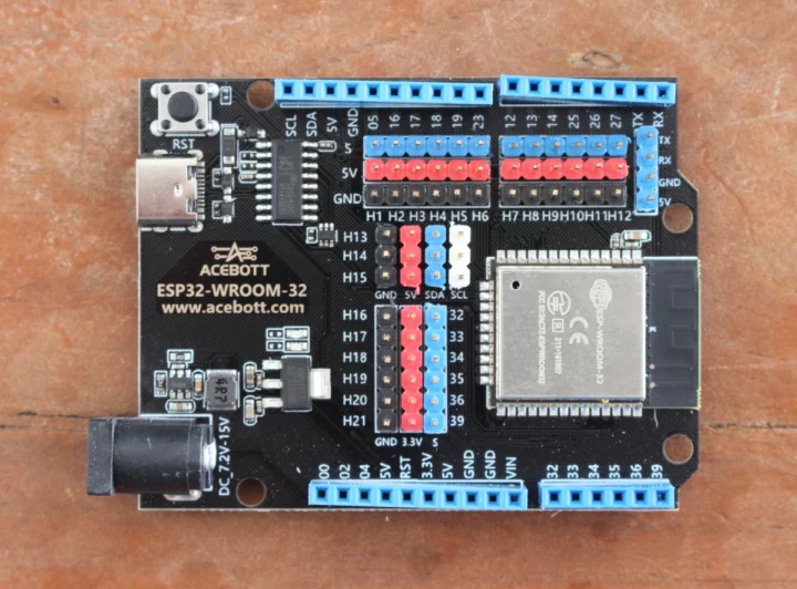 ACEBOTT ESP32 WROOM 32 Arduino board