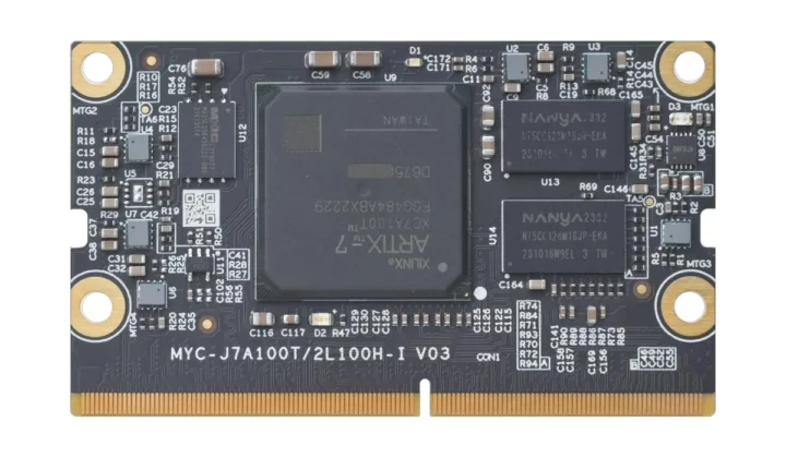 AMD XC7A100T Artix 7 FPGA system-on-module