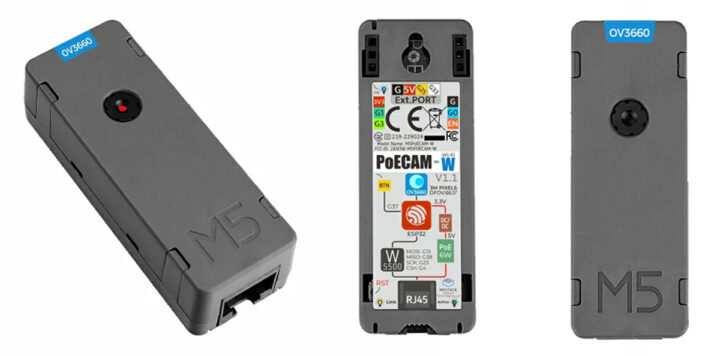 M5Stack PoE Camera with Wi Fi