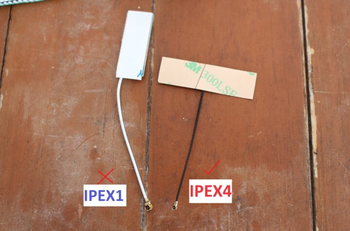 WiFi Antenna IPEX1 vs IPEX4