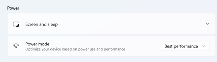 Windows 11 Ryzen 9 Power mode Best performance