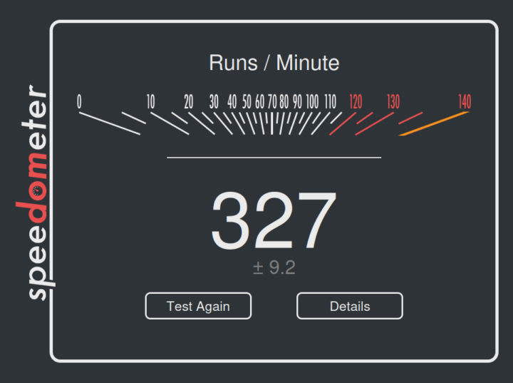 GEEKOM GT13 Pro Speedometer 2.0 Firefox