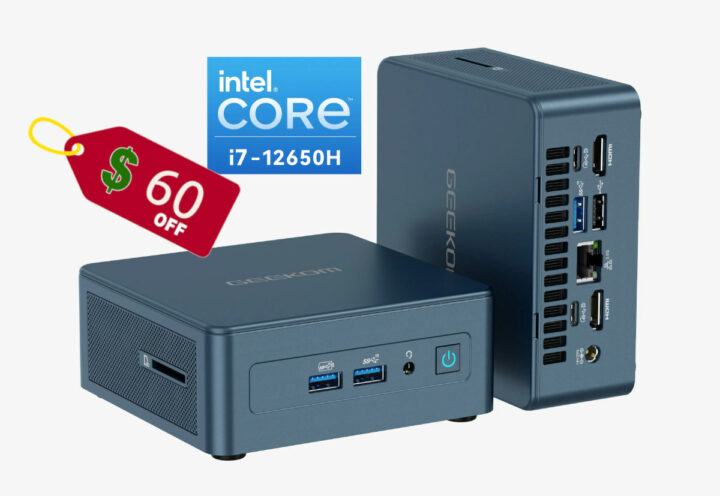 GEEKOM Mini IT12 $60 discount coupon code