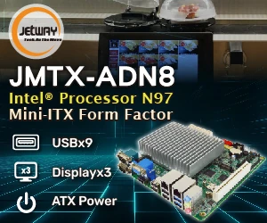Jetway JMTX-ADN8 Intel Processor N97 mini-ITX motherboard