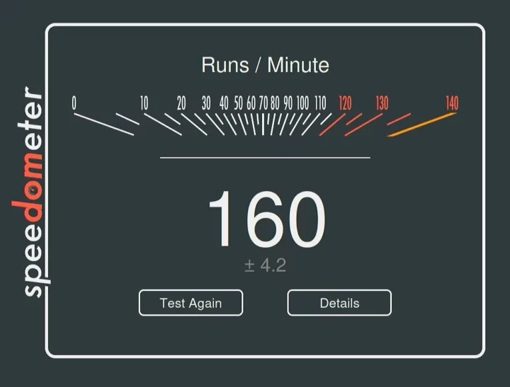 Lattepanda Mu Speedometer 2.0 Firefox