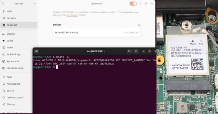 MT7922 Bluetooth Ubuntu 24.04
