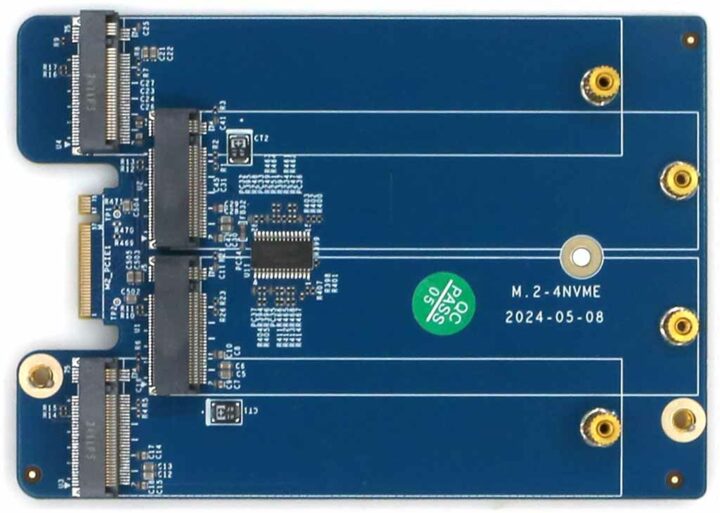 ODROID M.2 card 4x1