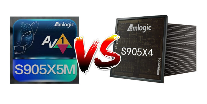 Amlogic S905X5M vs S905X4