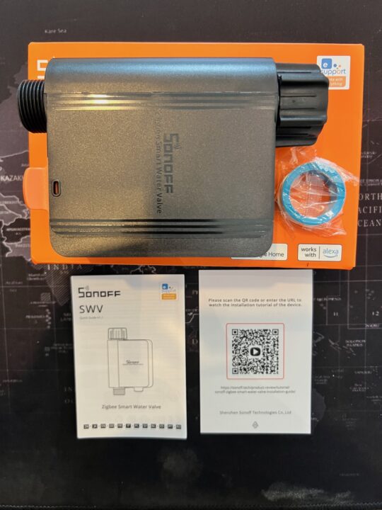 SonoffZBWaterValve Unboxing