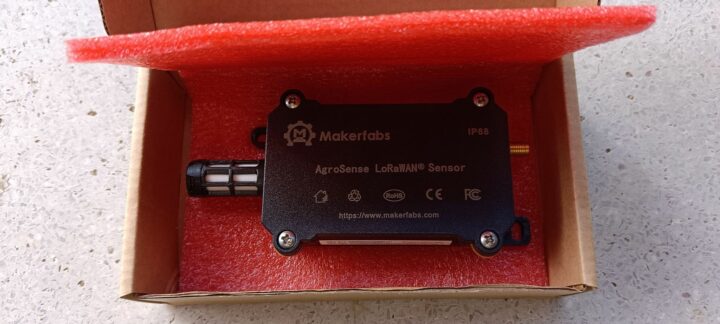 AgroSense LoRaWAN Temperature & Humidity Sensor.