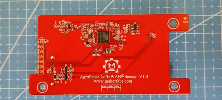 AgroSense LoRaWAN Sensors mainboard.