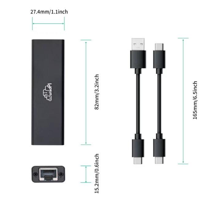 5GbE to USB 3.2 dongle