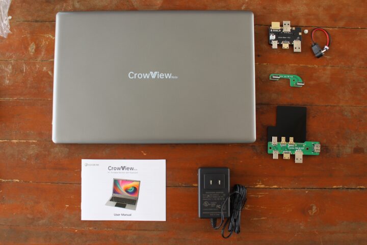 CrowView Note 14-inch portable monitor unboxing