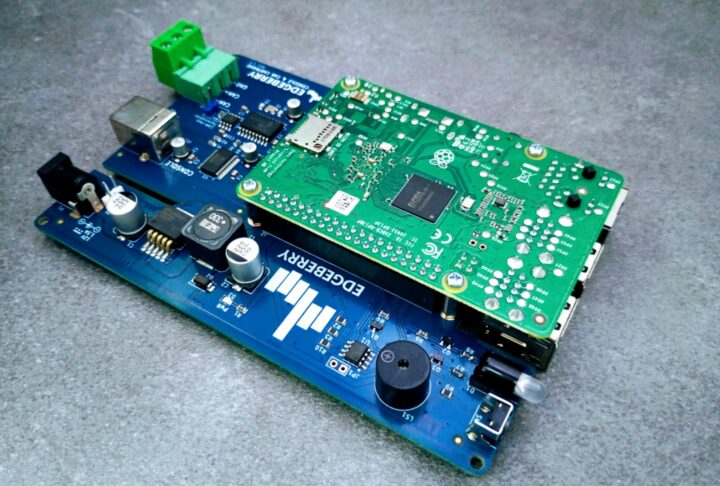 Edgeberry Raspberry Pi IoT Edge solution fully assembled