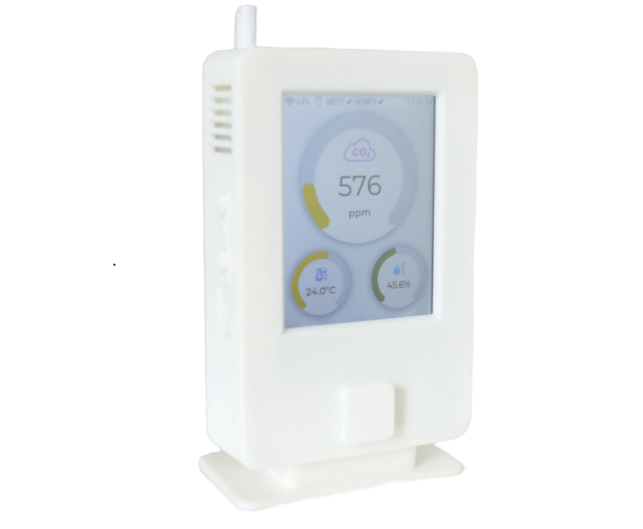 MoreSense MS-06 air quality monitor sensor with ESP32-S3 and Sensirion SCD40 sensor 