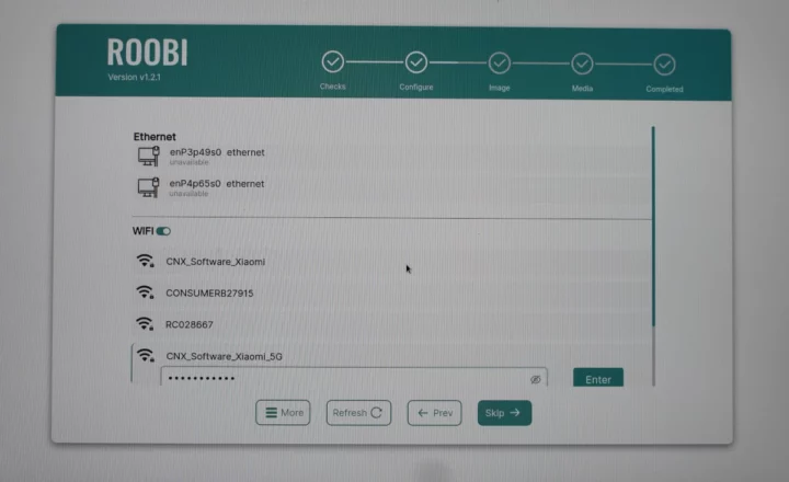 ROOBI Network Configuration