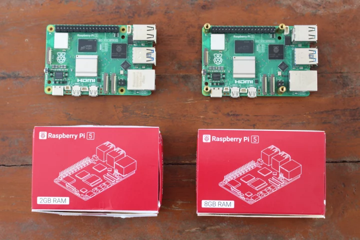 Raspberry Pi 5 2GB vs 8GB