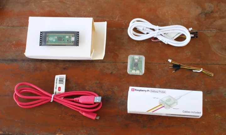 Raspberry Pi Pico 2 USB cable Debug Probe kit