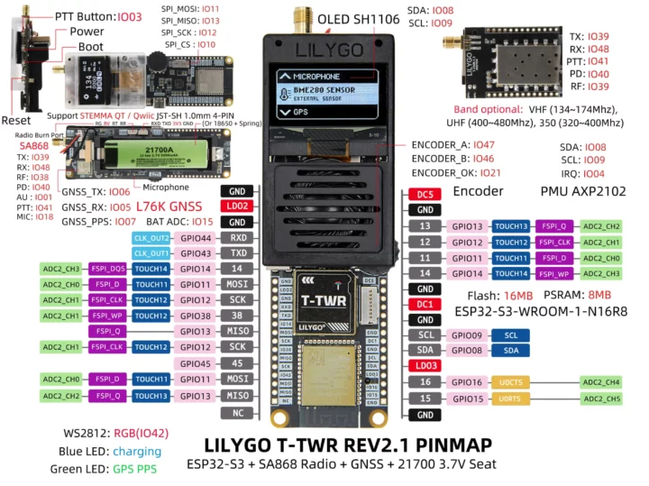 T TWR REV2.1 Specifications