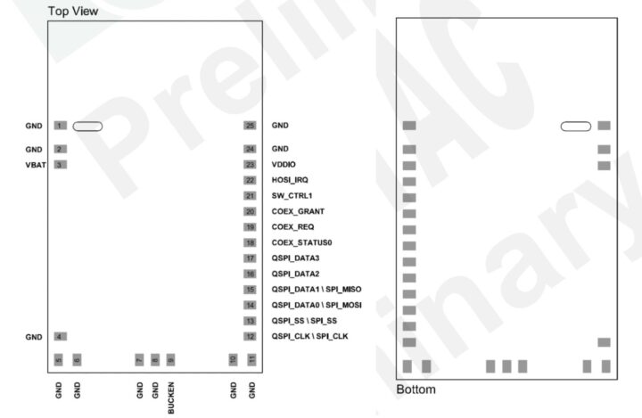 AN7002Q pinout diagram