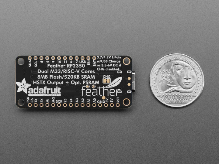 Adafruit Feather RP2350 development board