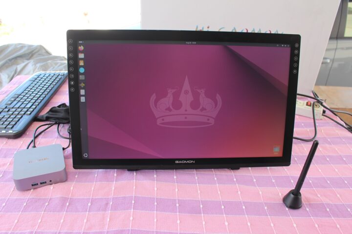 GAOMON PD2200 Pen Display ubuntu 24.04