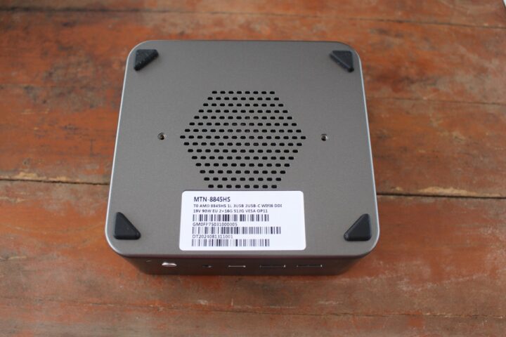 MTN-8845HS mini PC bottom