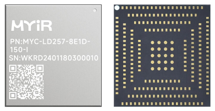 MYC-LD25X System-on-Module with STM32MP25 processor