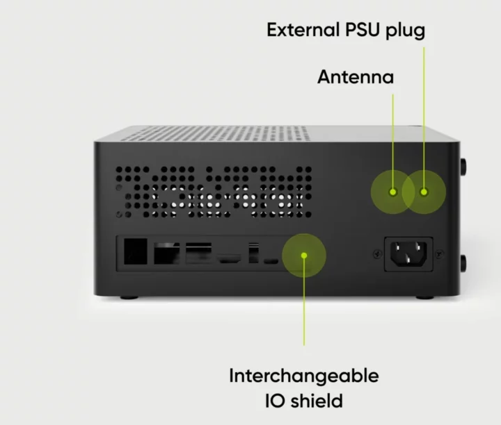 Mini-ITX cluster board enclosure