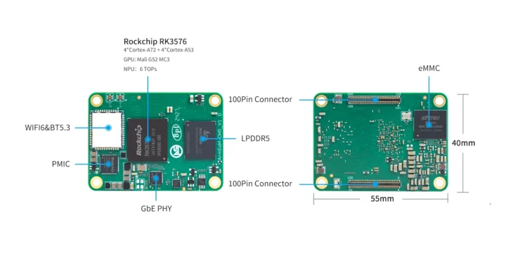 Rockchip RK3576 Raspberry Pi CM4 alternative