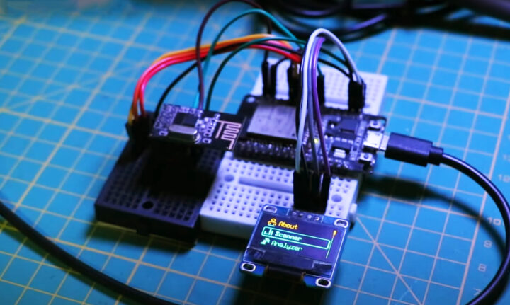 nRFBOX V2 ESP32 wireless hacking tool DIY approach