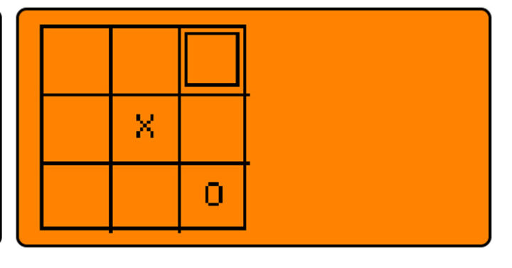 Micropython tic tac toe on Flipper Zero