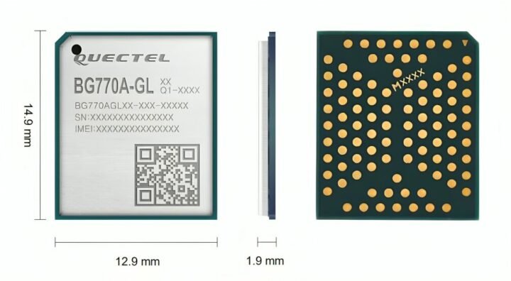 Quectel BG770A SN ultra compact 5G IoT NTN module