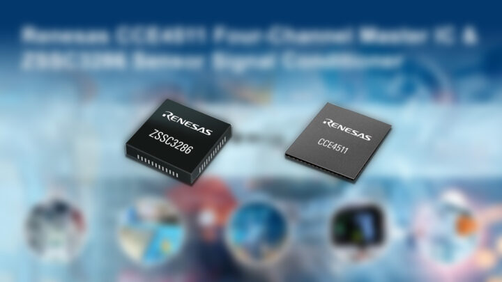 Renesas CCE4511 and ZSSC3286 IO Link ICs