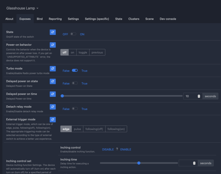 Sonoff ZBMiniR2 Home Assistant configuration