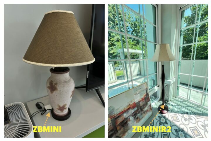 Sonoff ZBMini vs ZBMiniR2 range test testbed